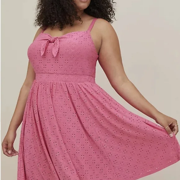 skater dress torrid Plus Size - Midi Super Soft Button-Front Skater Dress